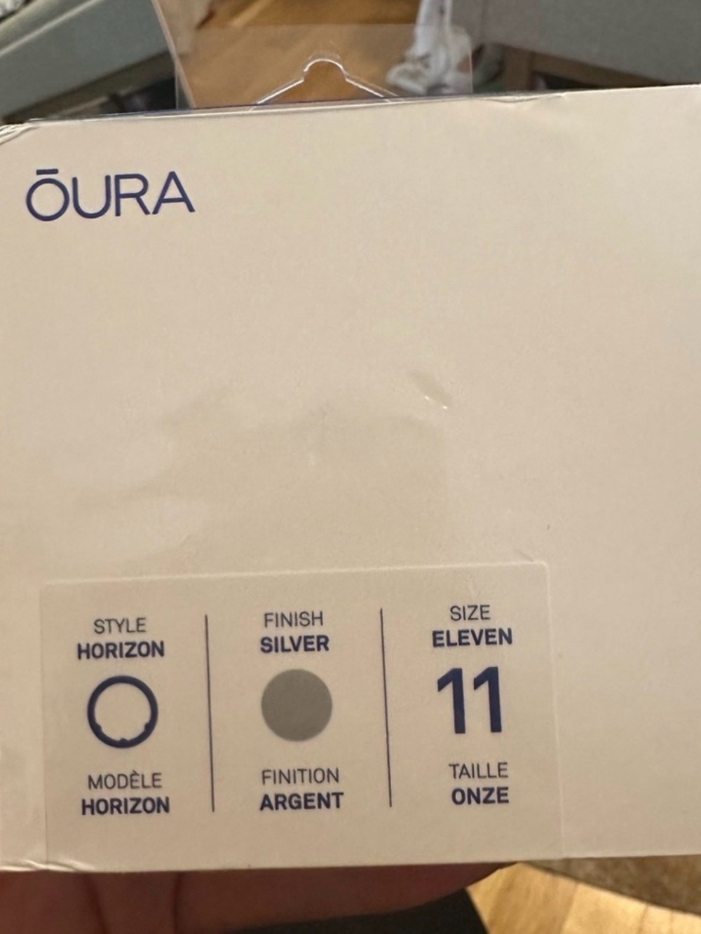 Oura Horizon Ring - Silver